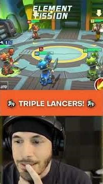 🎠TRIPLE LANCERS! 🎠 #elementfission