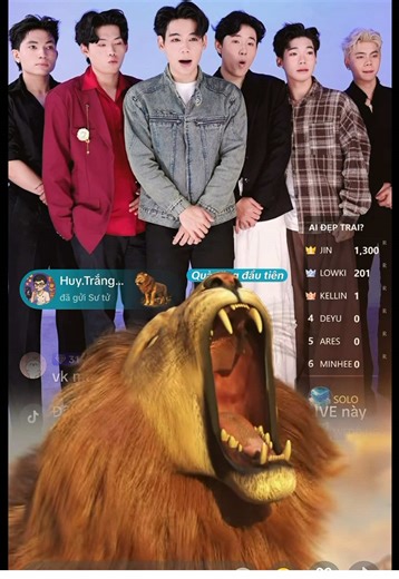 Sư Tử lải la😅 #HuyTrắngThảHộ #HuyTrắngNạpXu #thexenigma #xuhuong #foryou