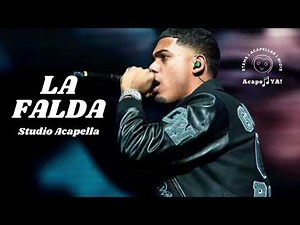 Myke Towers - LA FALDA (Studio Acapella)