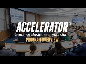 Discover Accelerator Summer Business Immersion (SBI): A Business Bootcamp for College Students