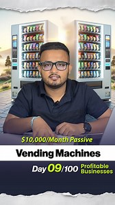 Profitable business 9/100 How to start vending machine business in USA or CANADA Follow and comment “machine” for full business guide #hindibusiness #gujaratibusiness #canadabusiness #usabusiness #vendingmachine | Moneymindedgujju