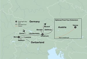 Discover Switzerland, Austria & Bavaria - Collette (9 Days From Bern to Innsbruck)