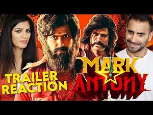 MARK ANTONY (Tamil) Trailer REACTION!! | Vishal | SJ Suryah | GV Prakash | Adhik | S.Vinod Kumar