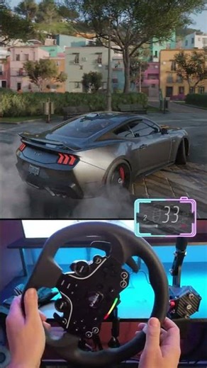 Ford Mustang GT 2024 Drift - Forza Horizon 5 #shorts #forzahorizon5 #drift #ford