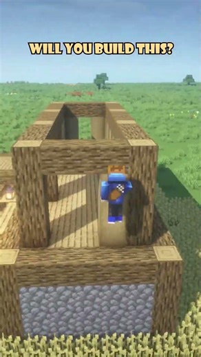 Minecraft Lazy House Step By Step Guide #shorts