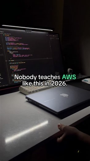 Berkhan on Instagram: "Comment “AWS” to get links! ☁️ Want to learn AWS in 2026 without feeling overwhelmed? This mini roadmap helps you go from zero to real AWS skills with a clear path and hands on practice. 🎓 CLF-C02 Full Course Perfect starting point if you are brand new to AWS. You will learn core cloud concepts and the AWS basics you must understand like IAM, billing, shared responsibility, regions, and the most common services. Great foundation if you want the AWS Certified Cloud Practit