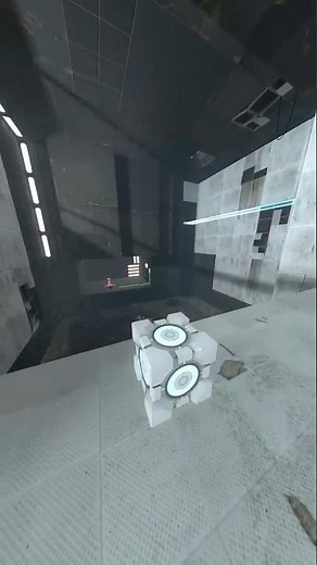 Portal 2 but I can Swap with Cubes