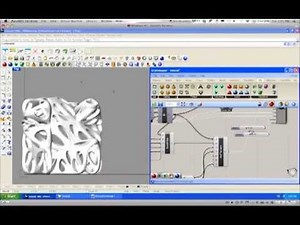 parametric | art - generative form-finding with Grasshopper - plant'on pavilion concept