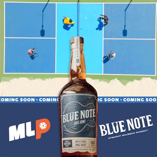 Ready your paddles and your rocks glasses, Blue Note Bourbon is the First Official Bourbon of Major League Pickleball. 🏓🥃 The season kicks off in Atlanta on May 9. We’ll see you there! https://tixr.com/groups/ppa/events/mlp-atlanta-98170 | Major League Pickleball
