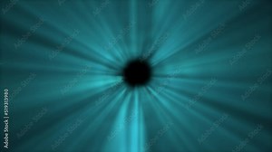 Magic rings with little noise like pupil eye tunnel glow abstract overlay on black background. Dust particles smoke and underwater or magic wand effect of teleportation. Motion radial blur effect.