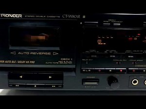PIONEER CT-W801R
