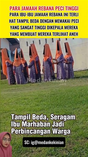 PARA JAMAAH REBANA PECI TINGGI #viral #beritaterkini #shorts