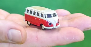 極小なのにデジプロ。CARSON 1/87スケール VW T1 Samba レビュー映像