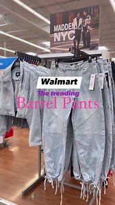 758K views · 3.5K reactions | The trending Barrel Pants is here now at Walmart…  I wonder if my 4’10” self will look good in this… #newarrival2025 #newarrivalsdaily #newarrivalsalert #newatwalmart #WalmartFashion #TrendyLooks #barrelpants #barreljeans #trendyfashion #barrels | Jen Mari | Facebook