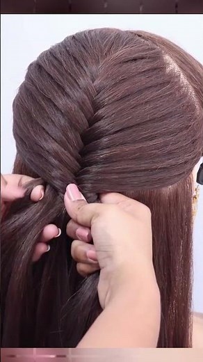 Beautiful & Easy Hairstyle for Girl. #shorts #trending #hairstyle