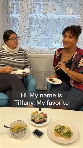 Meet Sofia and Tiffany! They’re hosting a Sushi Making Workshop on Wednesday, November 12th from 6:00-8:00 PM at the Footsteps space and would love to see you there. Find the link to register in your email and don’t forget to comment below your favorite sushi roll! 🍣 | Footsteps