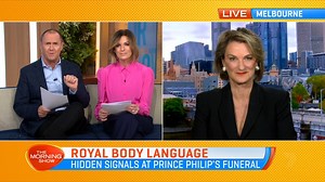 257K views · 73 shares | From the Queen's heartbreak to Prince Harry's nerves and the Duchess of Cambridge's 'genius' act - we asked body language expert Dr Louise Maher to dissect the royal family at Prince Philip's funeral. | The Morning Show | Facebook