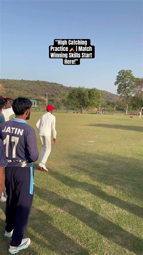 “High Catching Practice 🏏 | Match Winning Skills Start Here!” #cricket #dedication #nevergiveup
