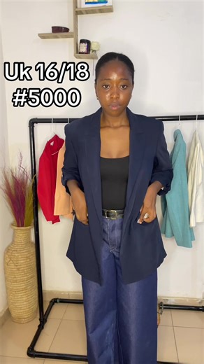 To place an order, please send a DM or WhatsApp 08116715388 or 08137935052 Kindly ensure you know your correct UK size before placing an order. ❌ NO refunds or exchanges – all sales are final. 📸 Please note: Colors may appear slightly darker or lighter than shown due to lighting and screen settings. 🧺 Items are thrifted and do not come pre-washed — please wash before use. Thank you for understanding!#fyp #thrift #blazer #corperategirlies #blazerstyle
