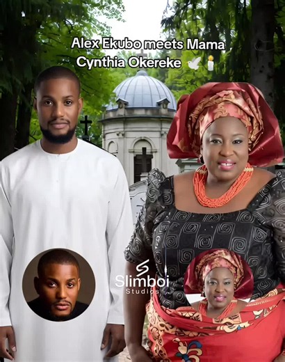 Alex Ekubo meets Mama Cynthia Okereke