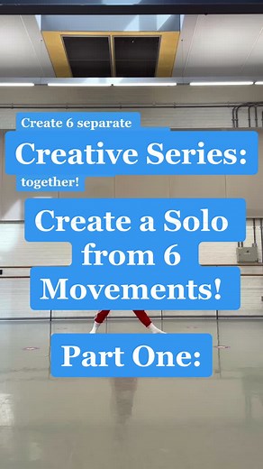 CREATIVE SERIES PART ONE: how to create a solo from 6 movements! ⚡️#dance #choreography #contemporarydance #creation #dancing #fyp