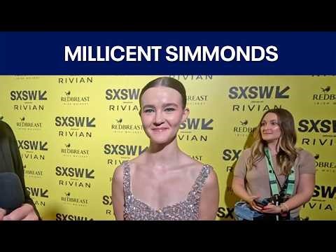 Millicent Simmonds on SXSW 2026 "Pretty Lethal" red carpet | FOX 7 Austin