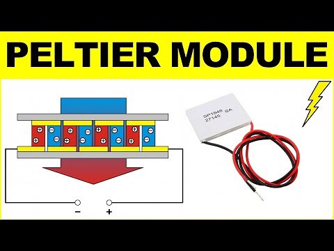 Electronique module Peltier frigo climatisation Thermoélectricité alimentation thermocouple