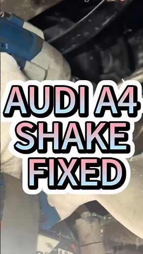 Audi A4 Acceleration Shake Fixed Transmission Housing Sleeve Hack #mechanics #carrepair #gearbox