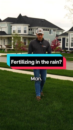 Should You Fertilize Your Lawn Before It Rains?