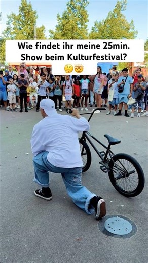 Wie findet ihr meine 25min. BMX Show am Kultur Festival? 🤯🤔 #kehl #freestyle