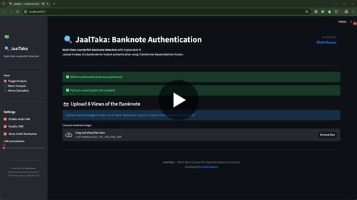 Bangladesh Counterfeit Banknote Detection with Explainable AI | Shah Nawaz posted on the topic | LinkedIn