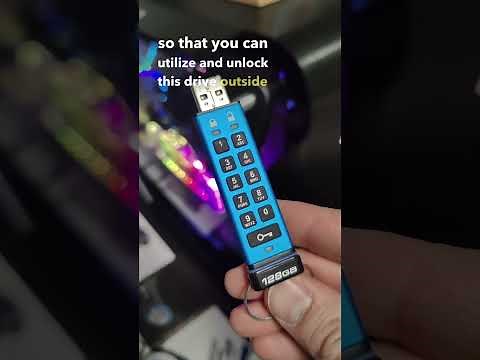 Kingston Ironkey Keypad 200 Hardware-Encrypted USB Flash Drive #kingson #shorts #datasecurity