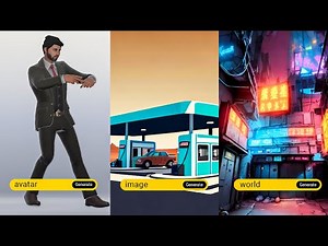 I Created an Entire VR Experience Only With AI