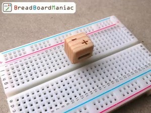 木製マイクロUSBコネクタ