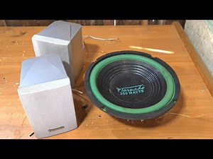 Blow Out and Destroy Three Speakers
