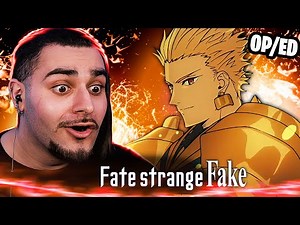 OPENING OF THE SEASON!? | Fate/Strange Fake Opening & Ending Reaction