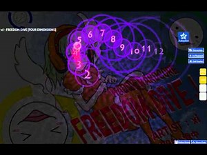 "Osu!" / xi - FREEDOM DiVE (FOUR DIMENSIONS) #1 Autopilot try