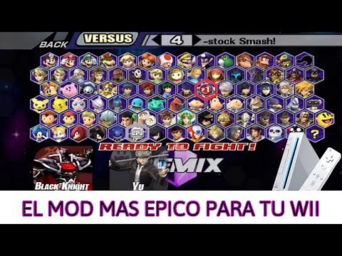 PROJECT REMIX 0.7.5 - JUGAR EN EL WII EL MOD MÁS INCREÍBLE DE SUPER SMASH BROS