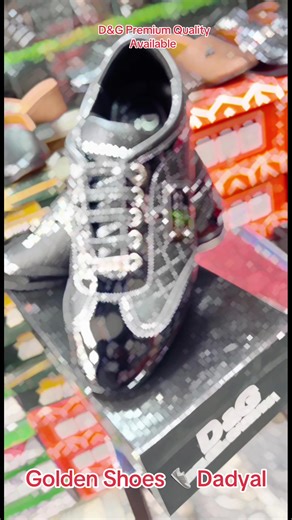 Premium Quality Golden Shoes Available in Dadyal