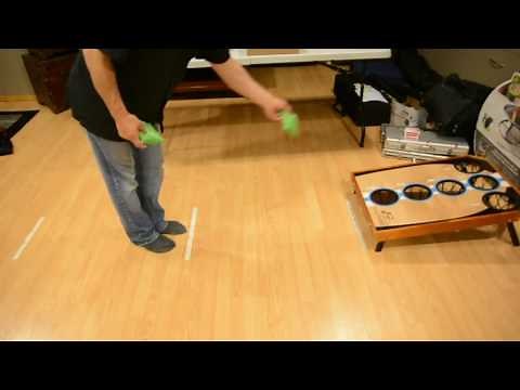 How to play Bean Bag Toss game