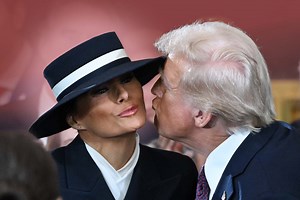 Melania Trump’s Absurd Inauguration Hat Had an Unmistakable Message for Us All
