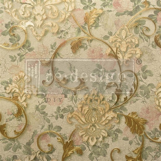 Redesign With Prima Decoupage Paper for Furniture | Chapelle Royale - 30" X 19" - Etsy