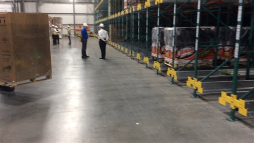 Automha Pallet Runner - FIFO Lane Loading