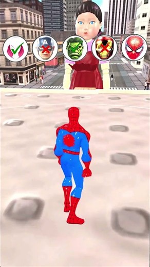 Spider-Man Jumping Challenge Level 999 vs Hulk vs Captain America, Spider Woman, and Iron Man 💥🏆