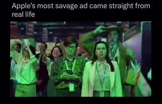 A.T.C on Instagram: "When millions of Windows computers crashed during the July 2024 CrowdStrike outage, Apple quietly turned the chaos into an eight minute short film that mirrors the panic while Mac users keep working without interruption. The ad, titled “The Underdogs: BSOD,” recreates an office falling apart as blue screens spread, using a real world failure to spotlight Apple’s focus on stability, security, and reliability. By tapping into a moment people had just lived through, Apple frame