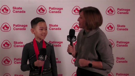2026 Skate Canada Trophy / Trophée Patinage Canada 2026 - Pre-Novice Men - Champion Interview