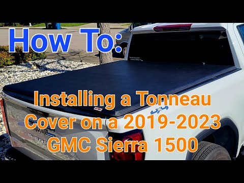 Installing a Tonneau Cover on a 2023 GMC Sierra 1500