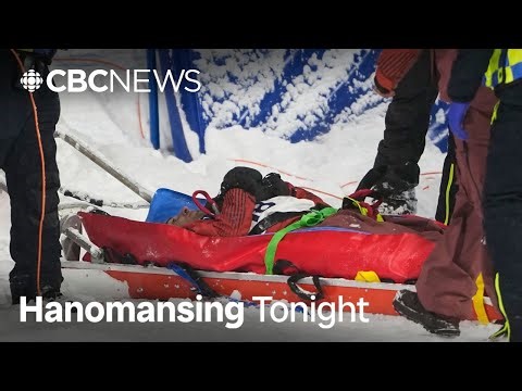Canada's Mark McMorris stretchered after fall in pre-Olympic training | Hanomansing Tonight