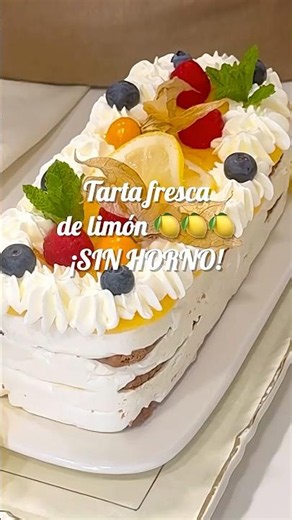 🍋 The chilled lemon tart that looks like it came from a pastry shop
