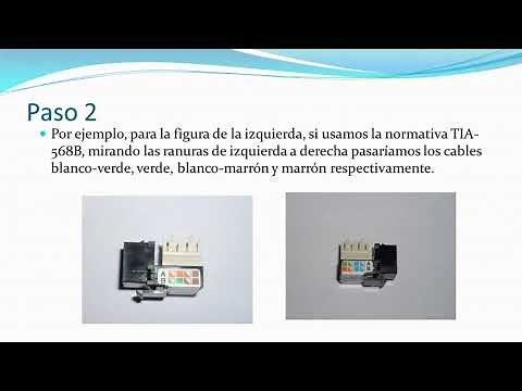 Armar un conector de RED Rj45 HEMBRA